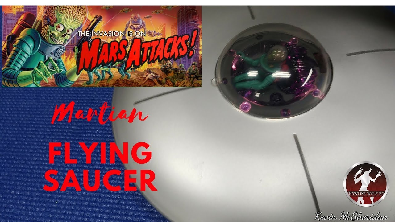 Trendmaster Mars Attacks, Martian flying saucer!