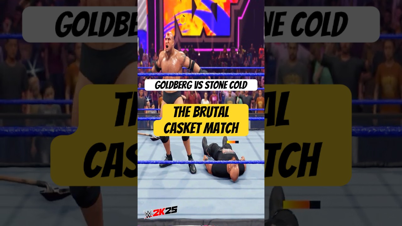 Goldberg vs &ldquo;Stone Cold&rdquo; Steve Austin: The Brutal Casket Match | WWE 2K25