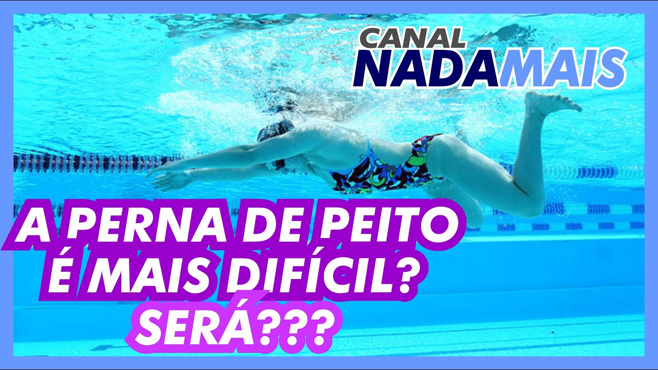 DIFICULDADE NA PERNA DE PEITO? VAMOS RESOLVER! - CANAL NADA MAIS
