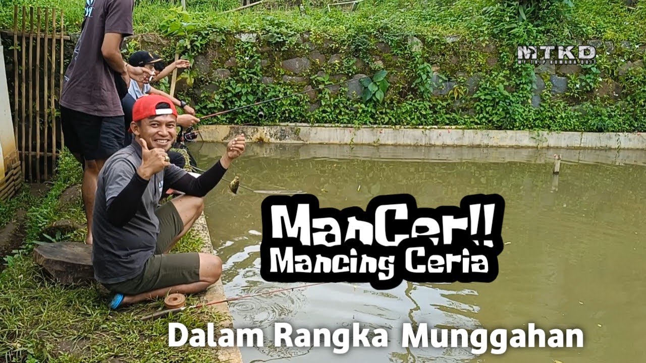 Mancing dulu sebelum puasa,sambil silaturahmi, emang MADEPP👍 