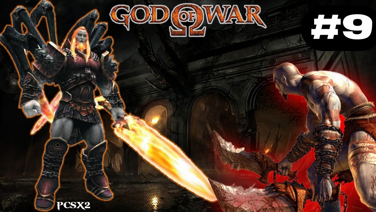GOW 1- O BOM DE GUERRA -Resolvendo o Puzzle e Avançando ate a Caixa de PANDORA -PS2 PCSX2