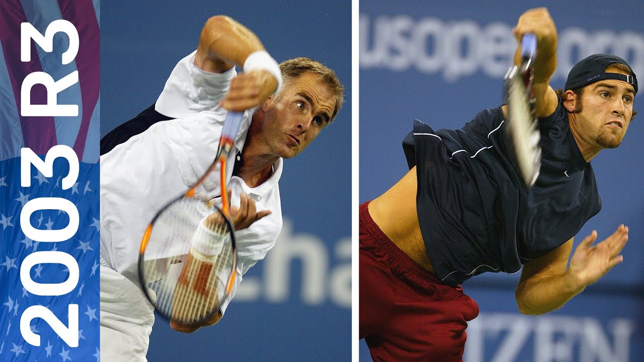 Todd Martin vs Robby Ginepri Full Match | US Open 2003 Round 3