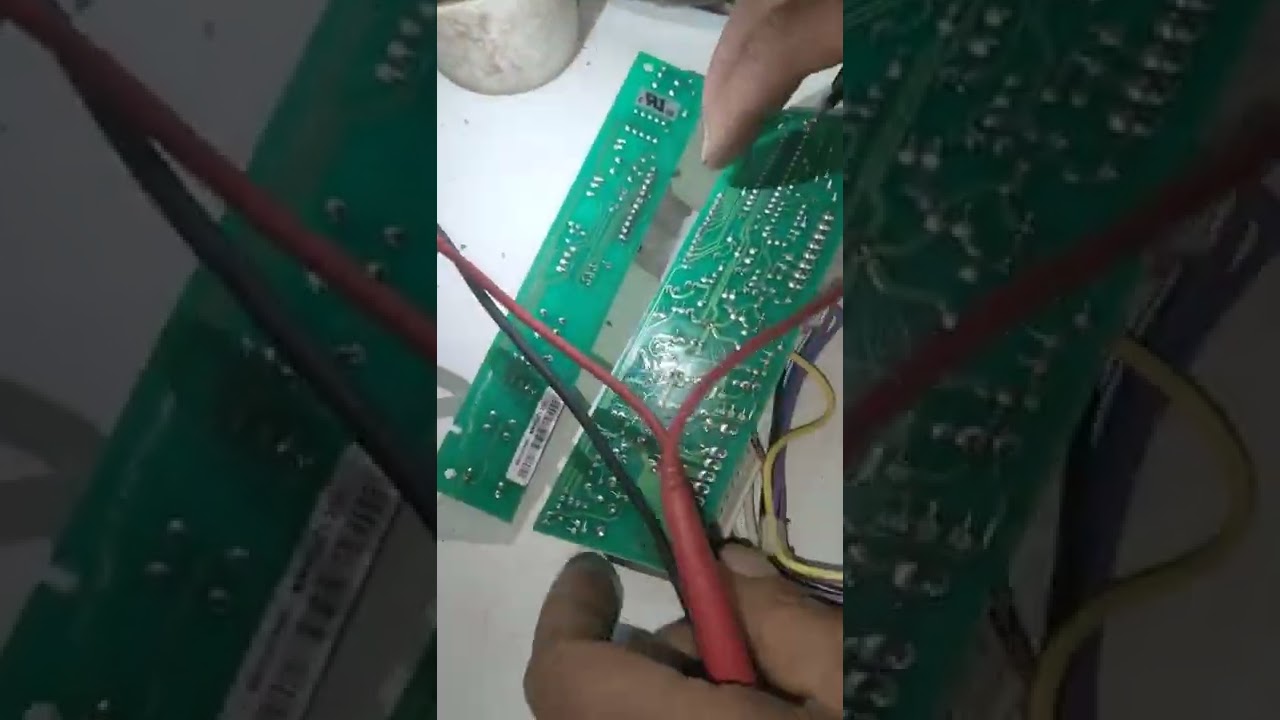 تصليح كارته تلاجه ايطالي والعطل الماتوريعمل أقل من دقيقة ويفصل
