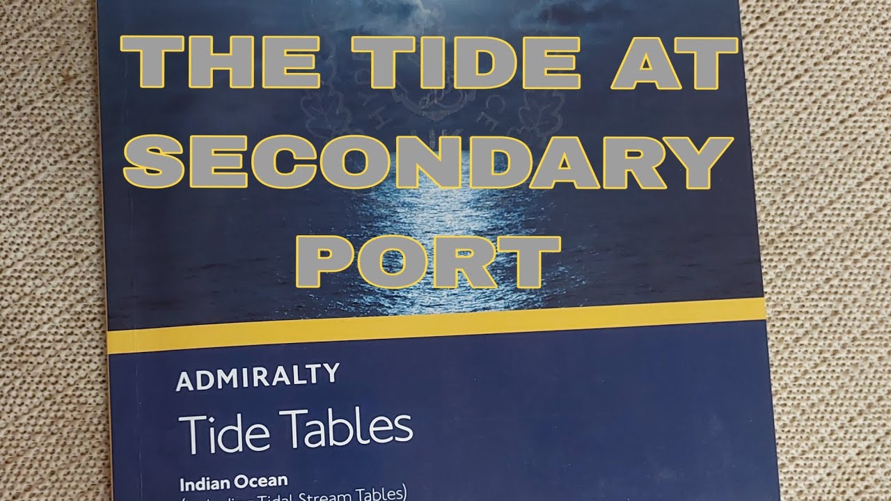 HOW TO CALCULATE THE TIDE 🌊🌊🌜🌕🌗