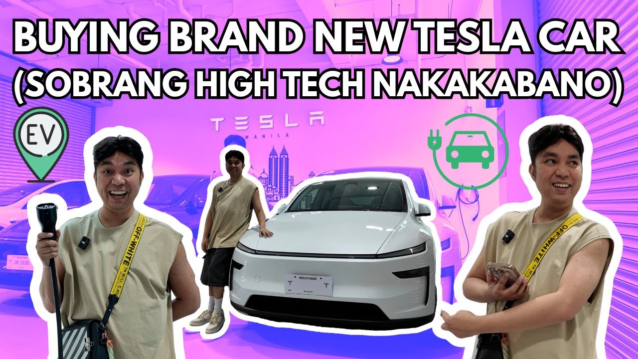 BUYING BRAND NEW TESLA CAR (SOBRANG HIGH TECH NAKAKABANO)