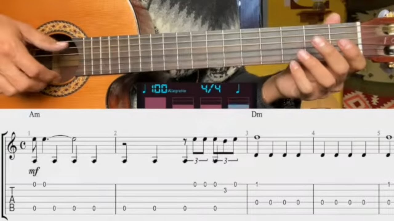 Ella ya me olvidó - Arreglo Sencillo Guitarra Solista