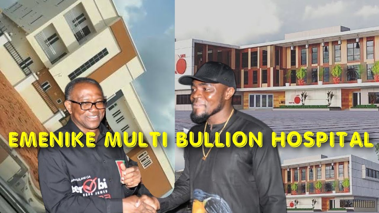Inside Ex Super Eagles Star Emmanuel Emenike Multi Billion Hospital In Igboland