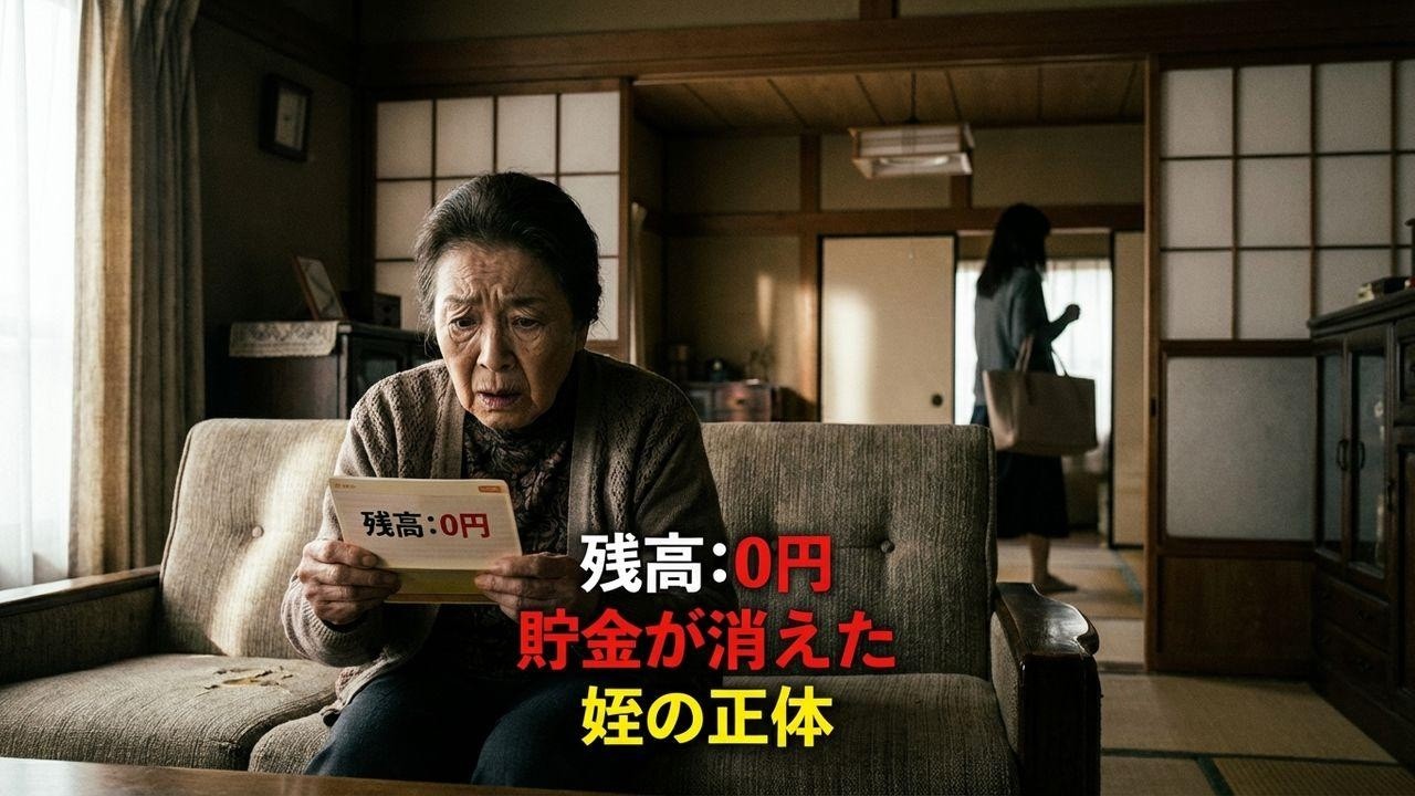 貯金50万が3ヶ月で2万に…71歳独身女性を襲った「最愛の姪」の裏切りと衝撃の正体