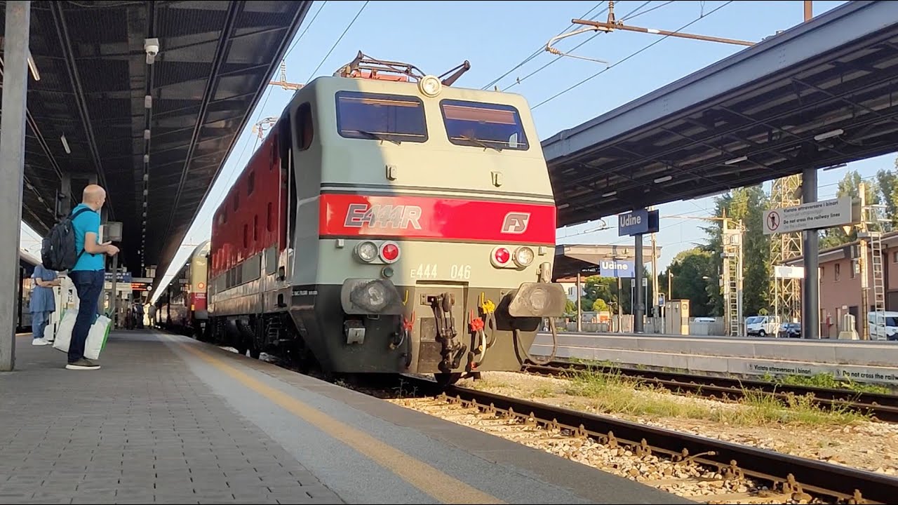 E444R a Udine per il "treno dell'agricoltura"