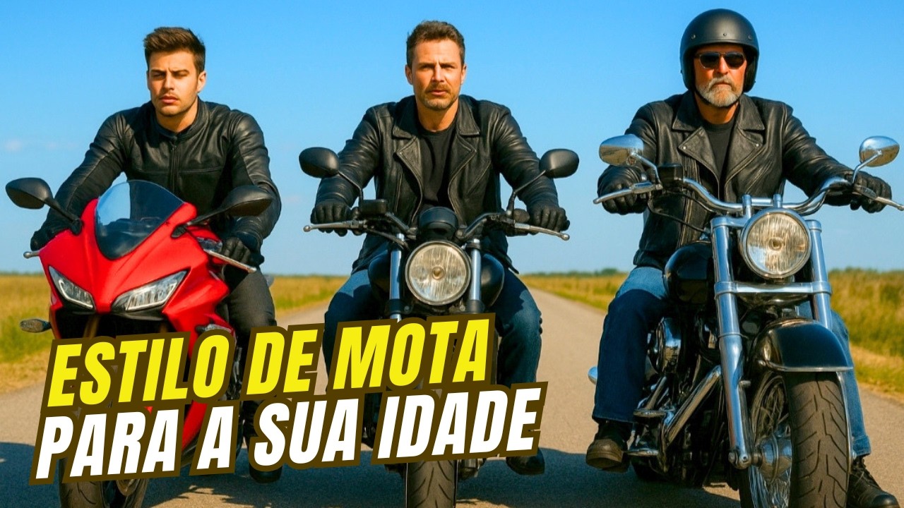 Estilo de Moto Para Todas as Idades 