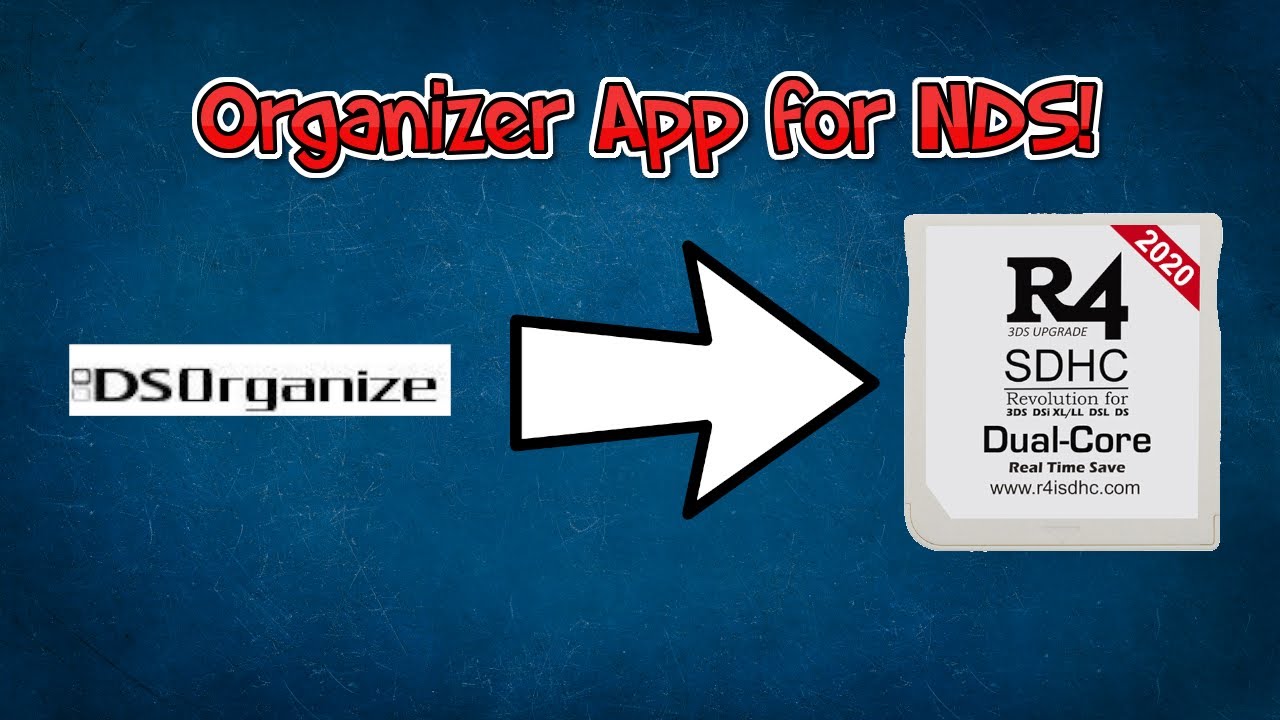 How to Install an Organizer App on your DS Flashcart