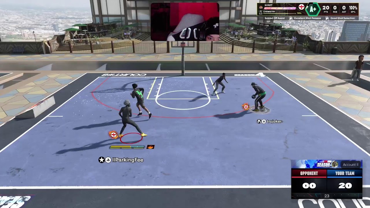 Chill stream Streaking on 2s