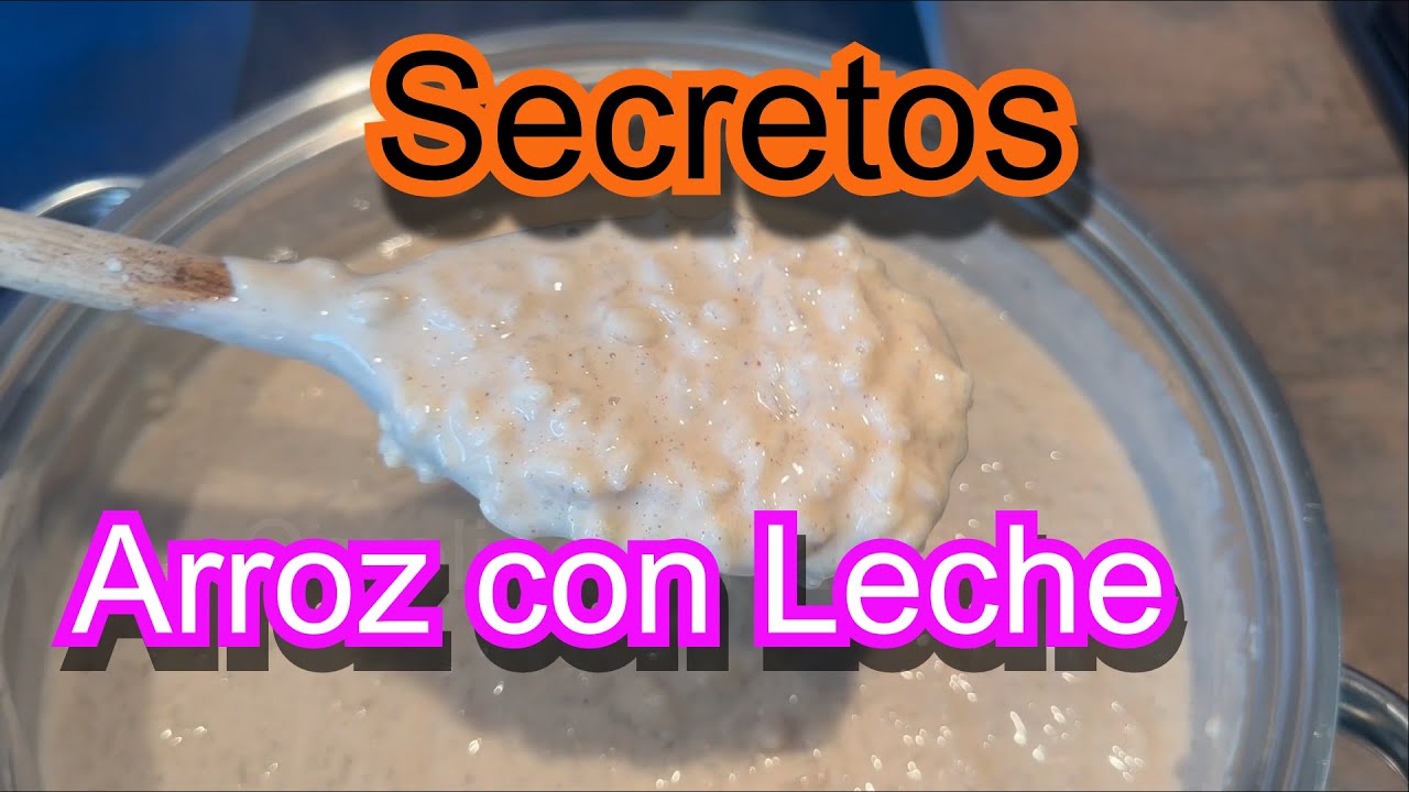 Receta ARROZ CON LECHE