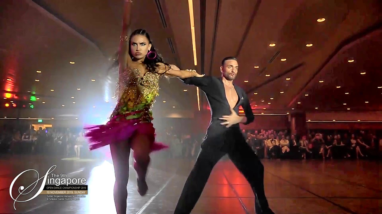 SODC2019 Latin Samba show by Stefano Di Filippo & Dasha Chesnokova