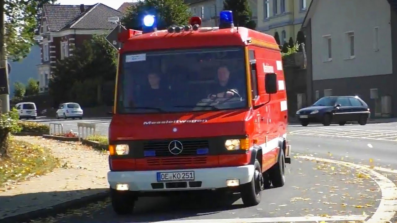 MTF, ABC-Erkunder & Messleitwagen Messzug Kreis Olpe