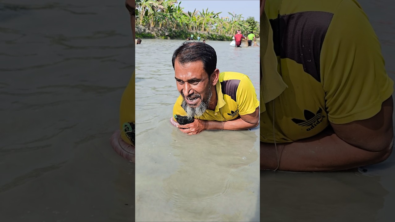 Wow! Amazing Polo Fishing Videos🐟Best Big Fish Catching🐟Primitive fishing #fish #shorts #india