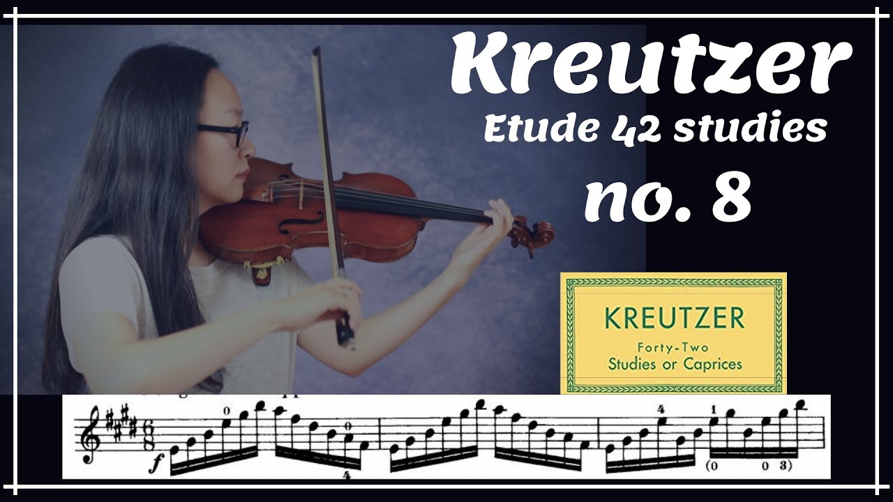 [Kreutzer Violin Etude] no. 8, 크로이쩌 바이올린 에튀드 8번