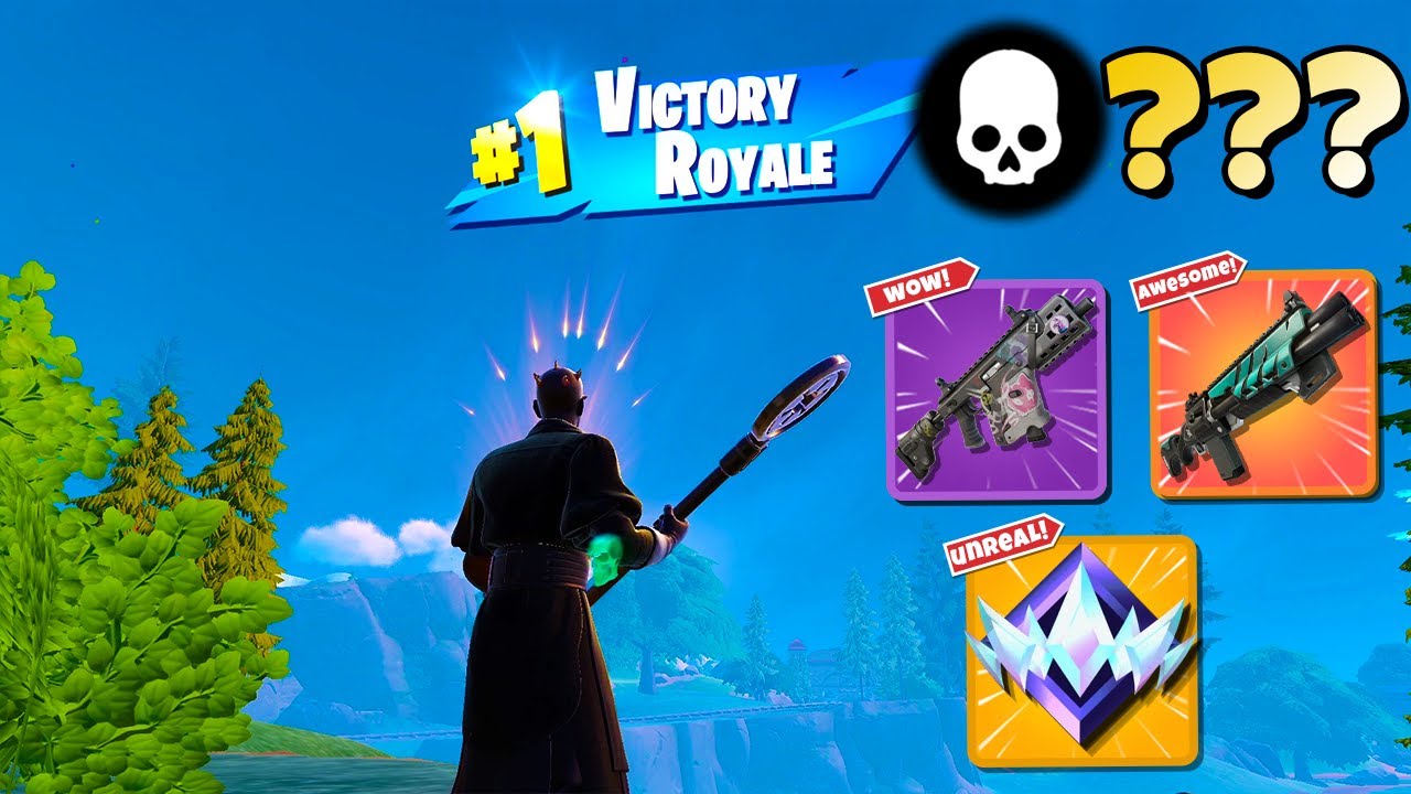 High Elimination Unreal Ranked Solo Zero Builds Win Gameplay (Fortnite Chapter 5 Season 2)