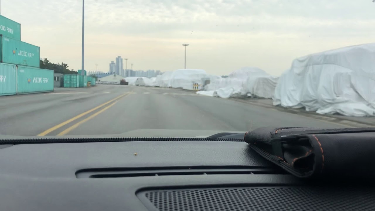 At incheon port South Korea