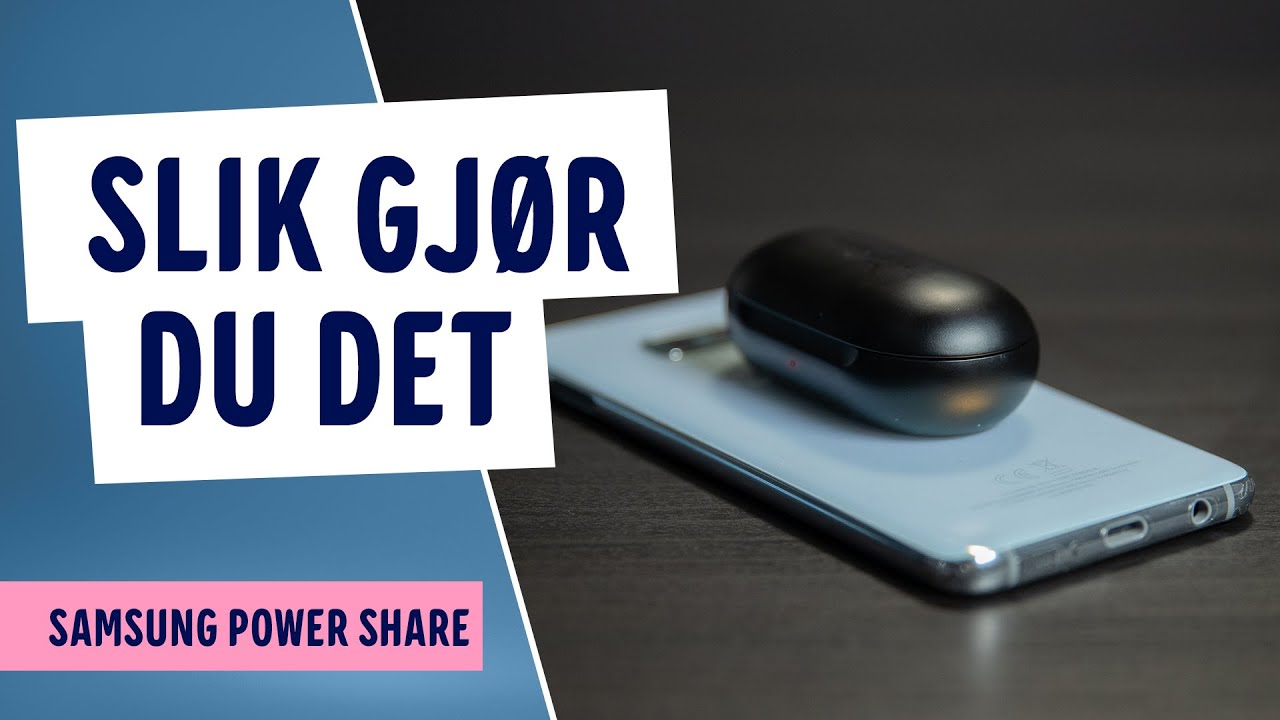 Hvordan lade med telefonen - Samsung Galaxy S10e