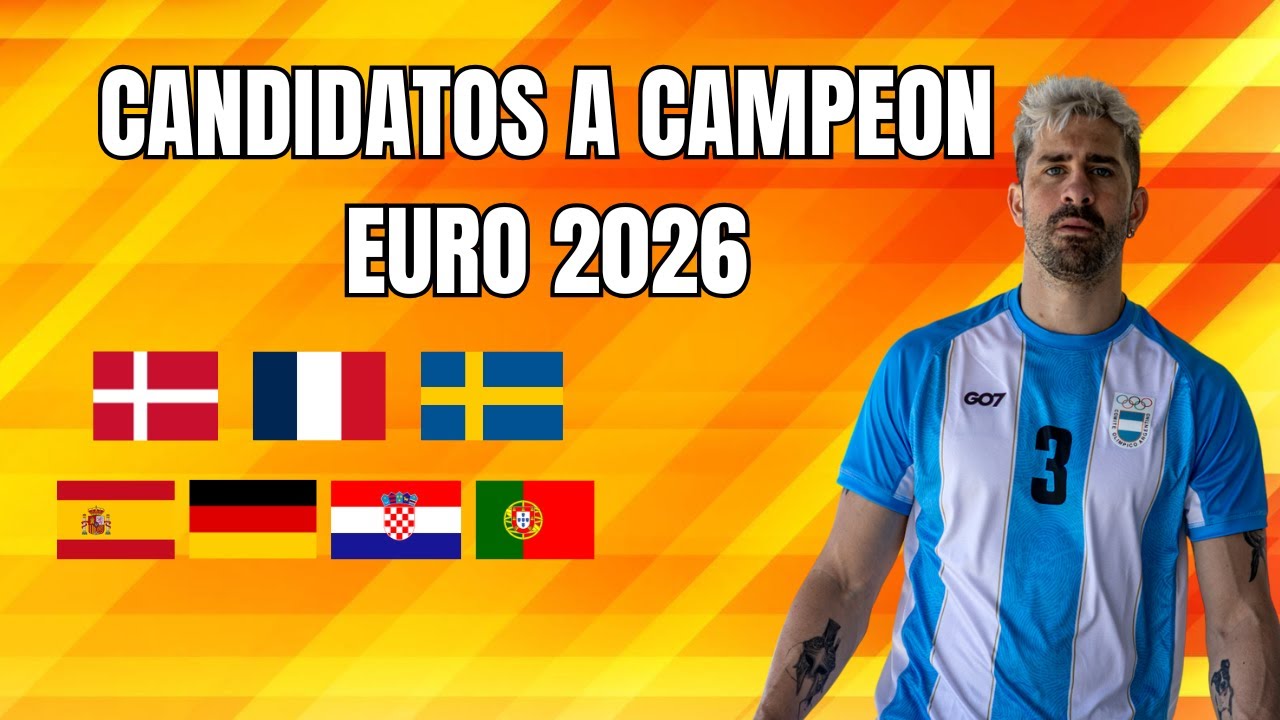 EURO 2026 BALONMANO: LOS CANDIDATOS A CAMPEON! ¿Dinamarca Imparable o Francia Repite? | Fede Pizarro