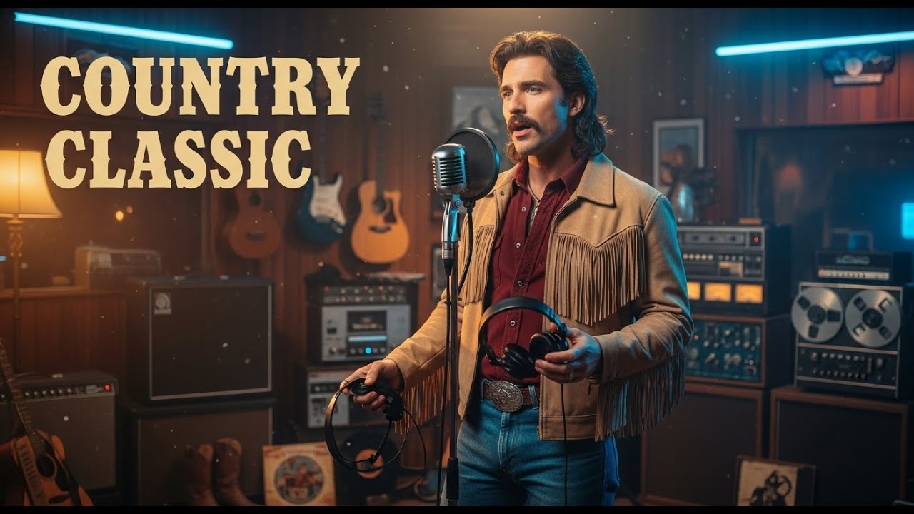 Relaxing Old School Country Playlist | Johnny Cash Inspired Country Songs