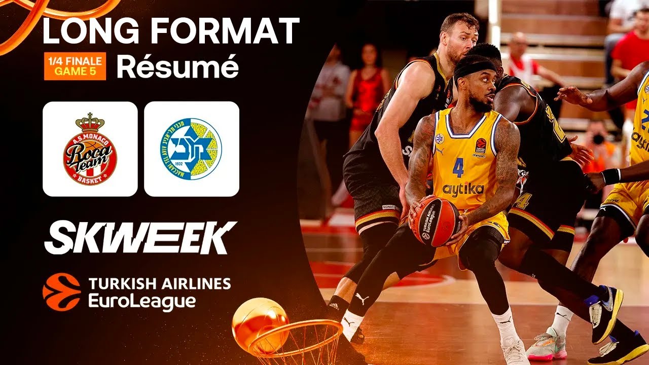 🎬 LONG FORMAT : AS Monaco vs. Maccabi Playtika Tel Aviv
