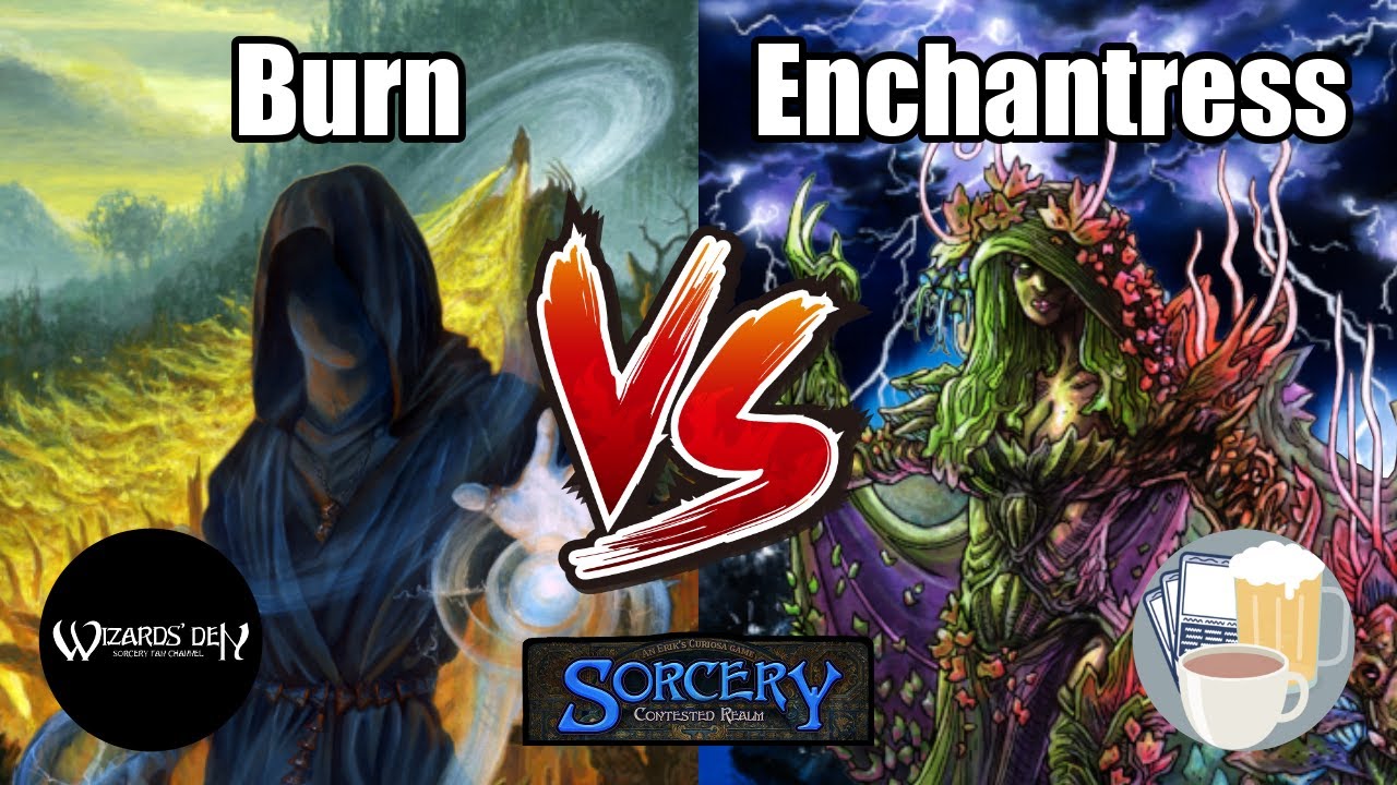 Колода для TCG «Волшебство» Тек: Burn vs Enchantress