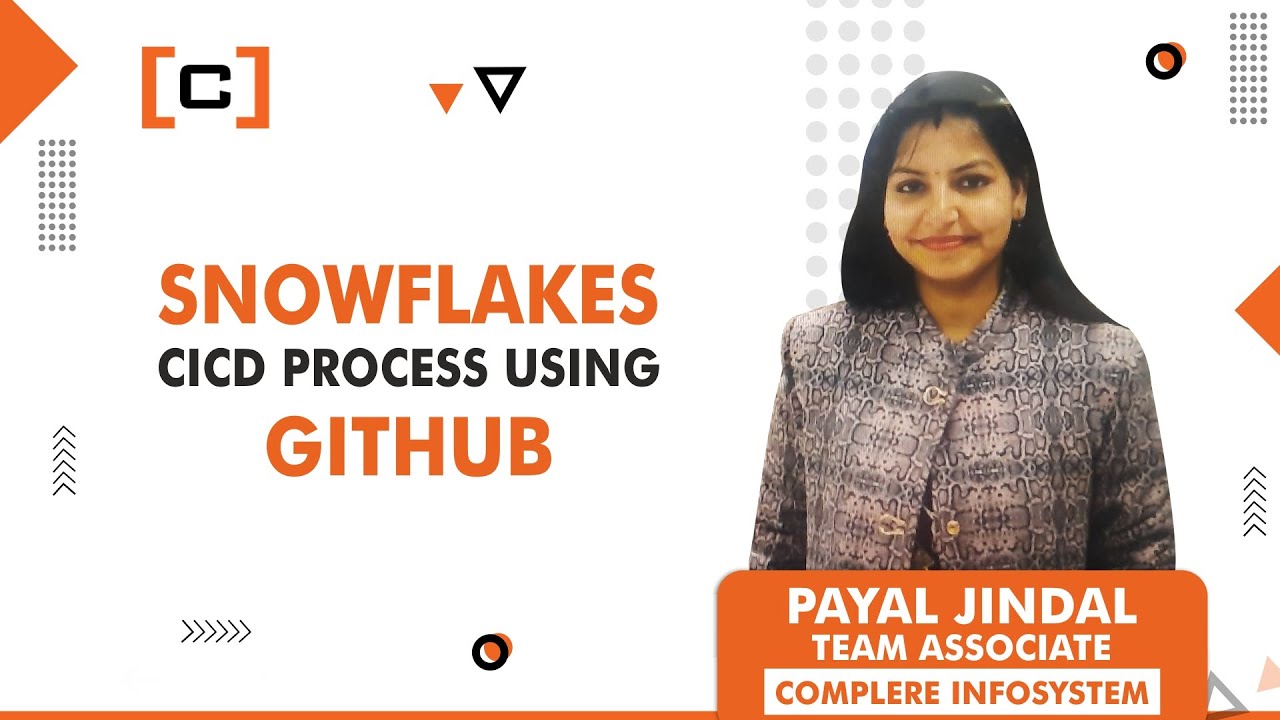 Snowflakes CICD Process using GITHUB