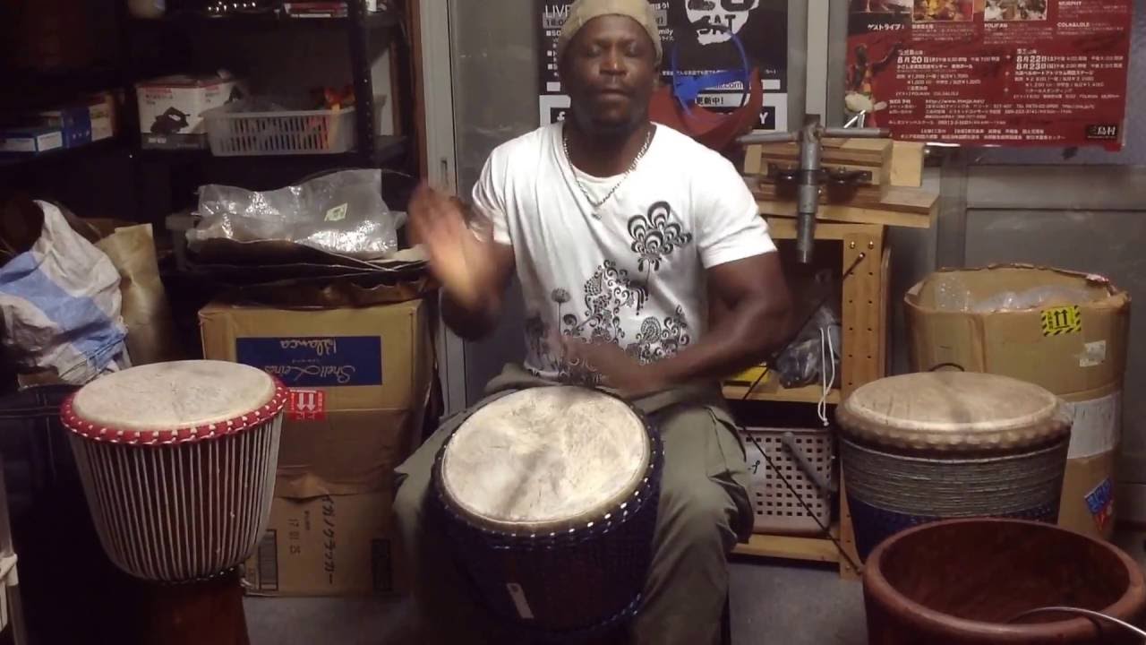 Solo Keita check sound Lenke guinee djembe