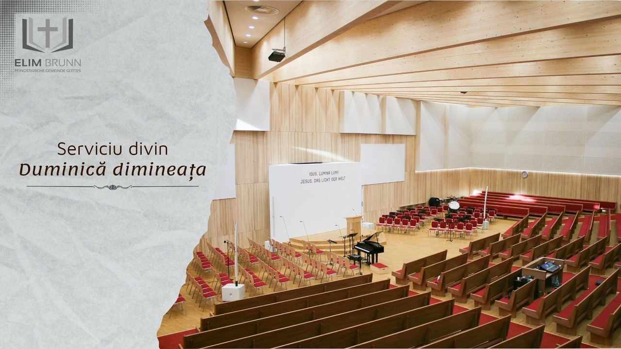Serviciu divin - Duminică dimineața - 22 Februarie 2026 - Biserica ELIM Brunn
