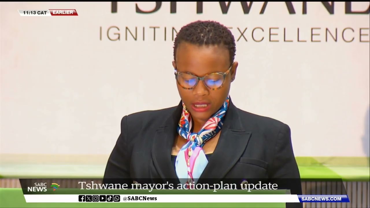 City of Tshwane | Mayor Nasiphi Moya updates on progress made in her first 100 days in office