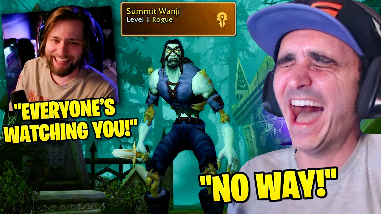 Summit1g стал первым стримером, который играет в WoW Forever