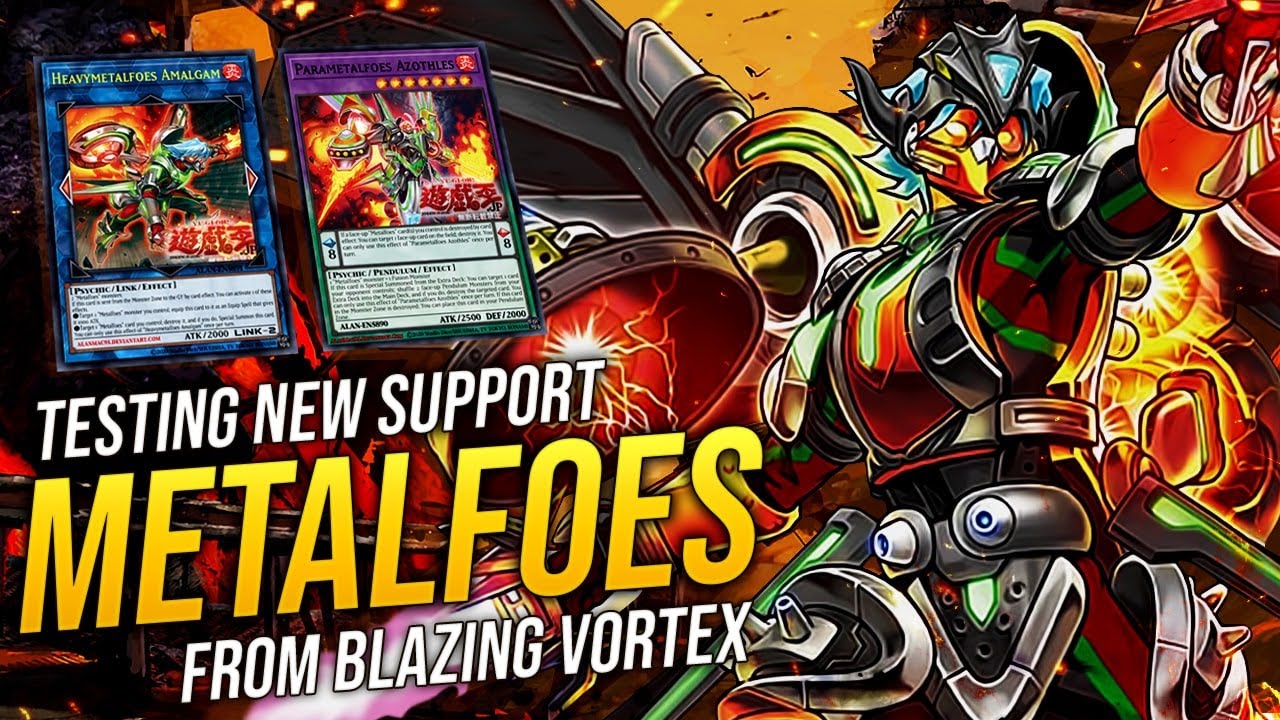 Deck Metalfoes Testing new support  from Blazing Vortex