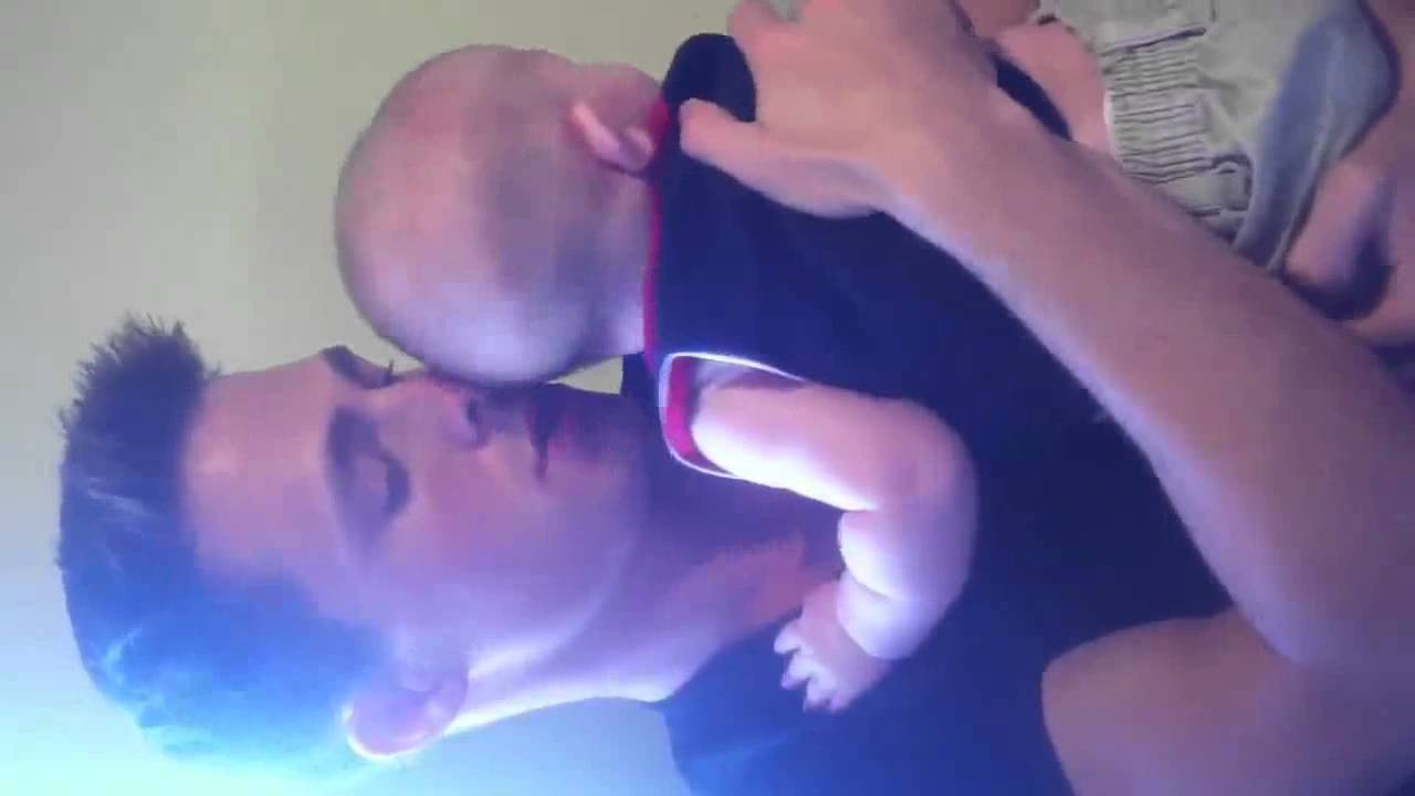 Uncle Colton  amp; baby Christian.