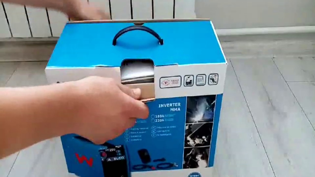 Unboxing Spawarki Awelco ARC 250