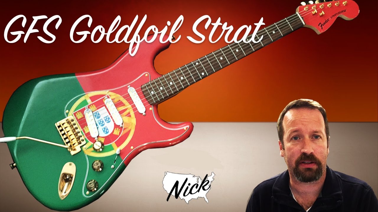 Project Review - GFS Gold Foil Kwikplug Fender Stratocaster Pickups - Stratuguese Final!