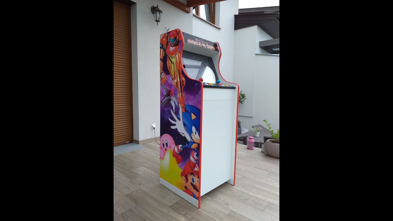 Automat Arcade,  Arcade cabinet, retropie. Salon gier w domu