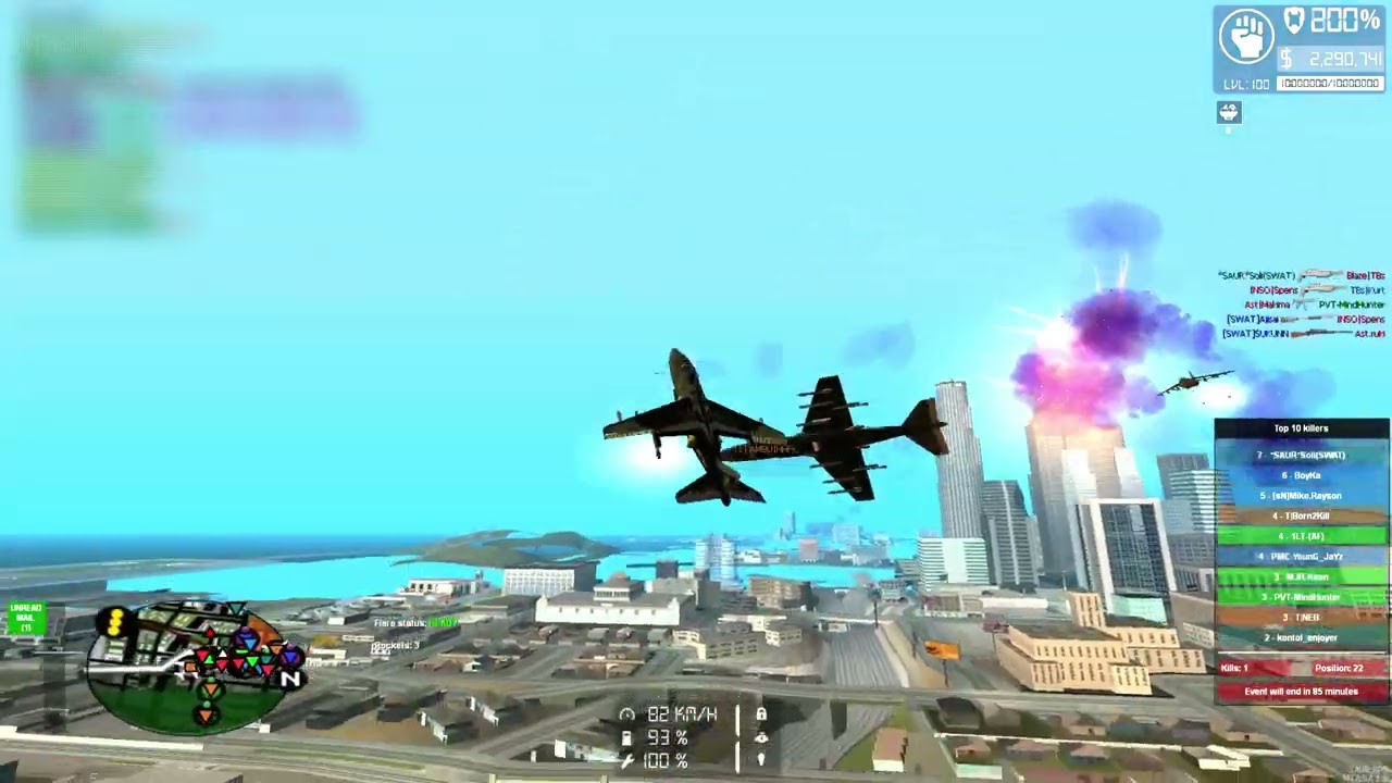 MTA SAUR RPG Syncmaster Dogfight Montage #2