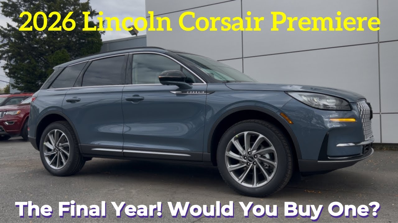 Премьера Lincoln Corsair 2026: ПОСЛЕДНЯЯ модель года! Стоит ли смотреть?