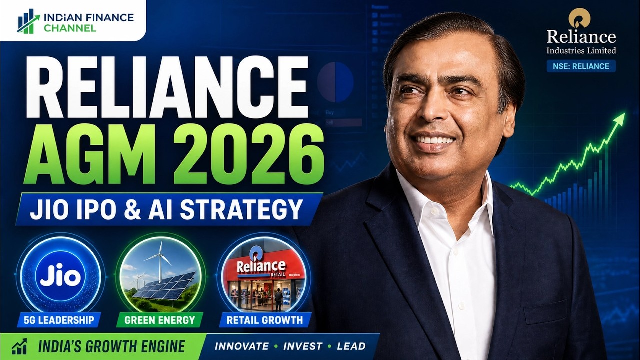 Reliance Industries AGM 2026: Deep dive into future outlook & growth strategy. #RIL #AGM2026 