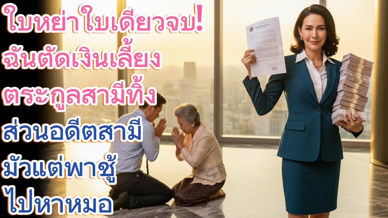 ใบหย่าใบเดียวจบ! ฉันตัดเงินเลี้ยงตระกูลสามีทิ้ง ส่วนอดีตสามีมัวแต่พาชู้ไปหาหมอ