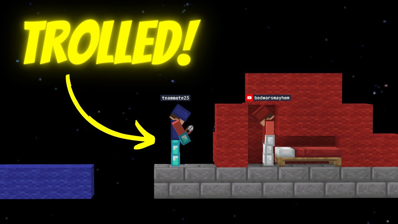 Я ТРОЛЛИЛ своих зрителей в Bloxd Bedwars!