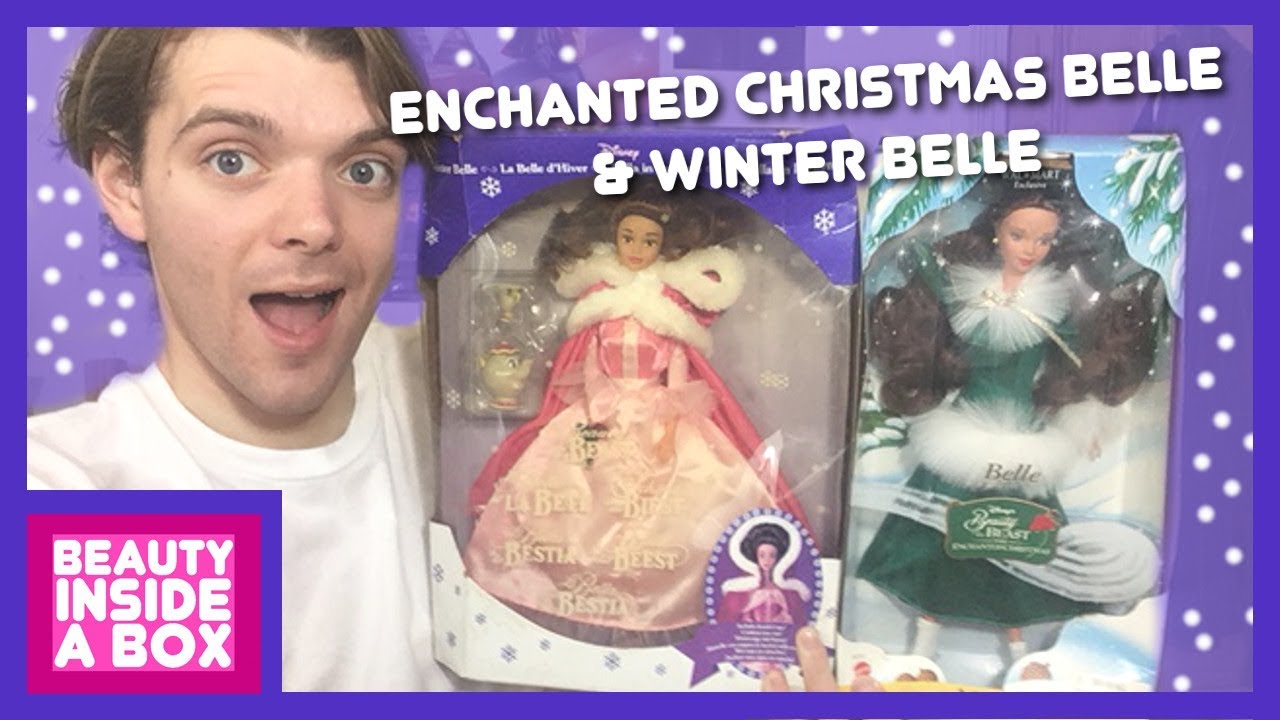 Enchanted Christmas Belle & Winter Belle - Doll Review - Beauty Inside A Box