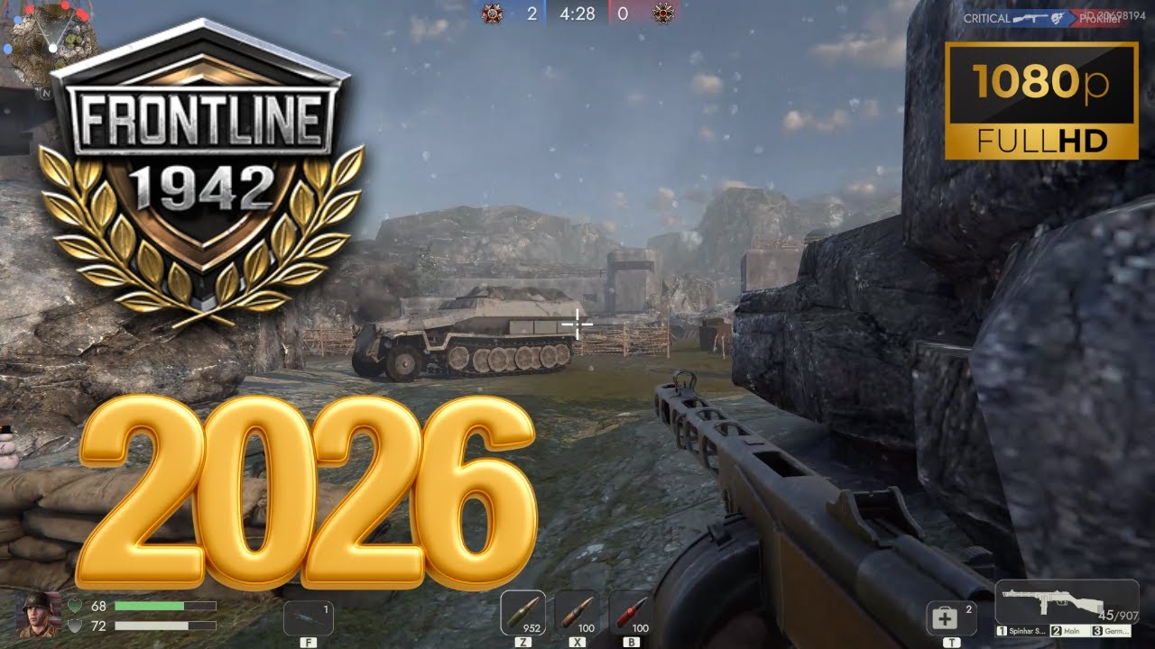 Frontline 1942: Battles of the World War 2 (2026) - Gameplay (PC/Win 10) [1080p60FPS]