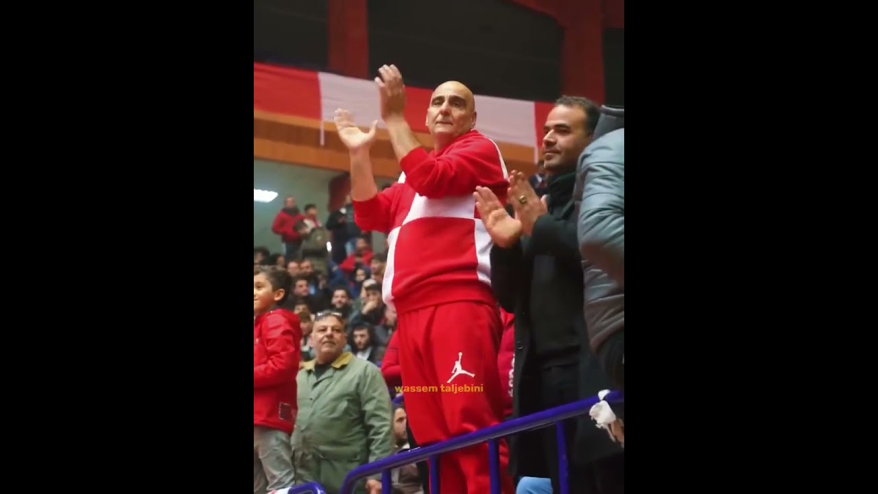 كواليس أهلي حلب  والوحدة من صالة الحمدانية العملاقة