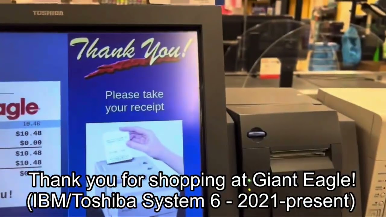 Evolution of “Thank you for shopping at Giant Eagle!”