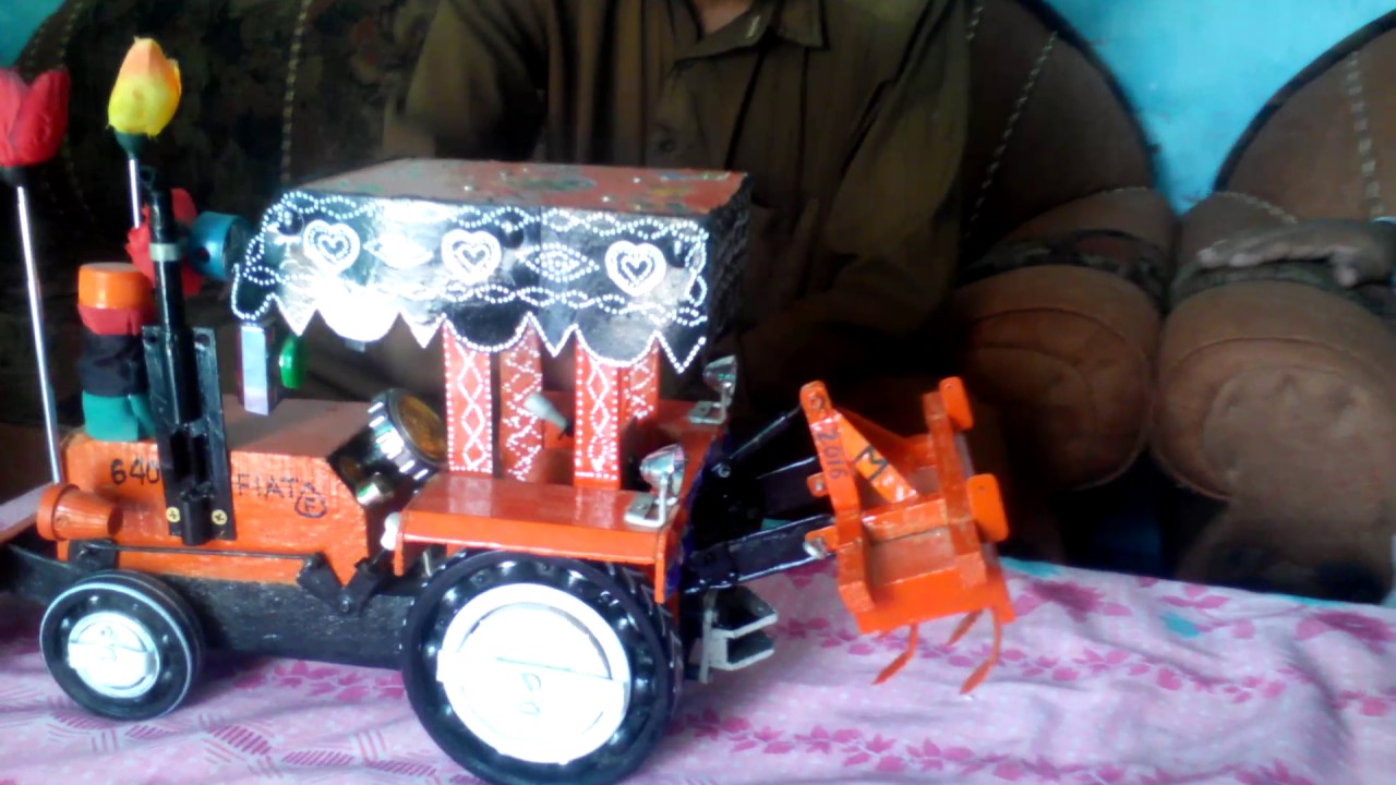 Pakistani Talent , Handmade Tractor