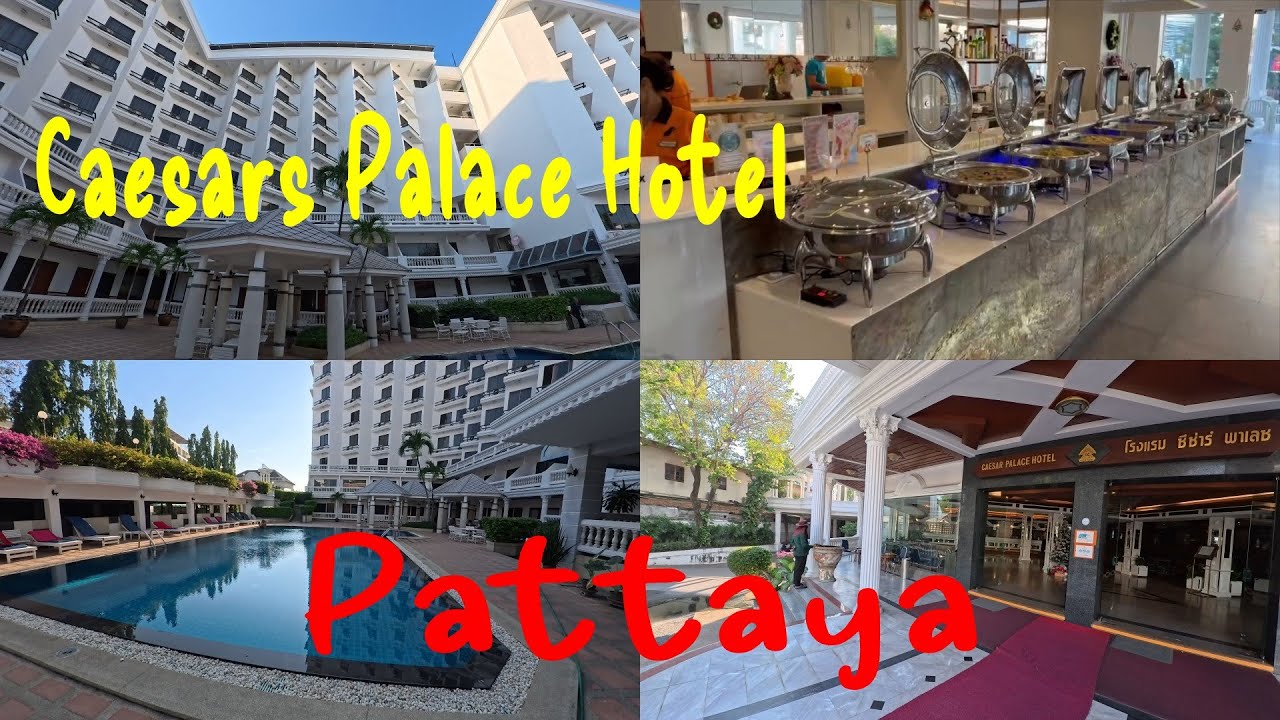 Central Pattaya Great Accommodation .Caesars Palace Hotel Second Road