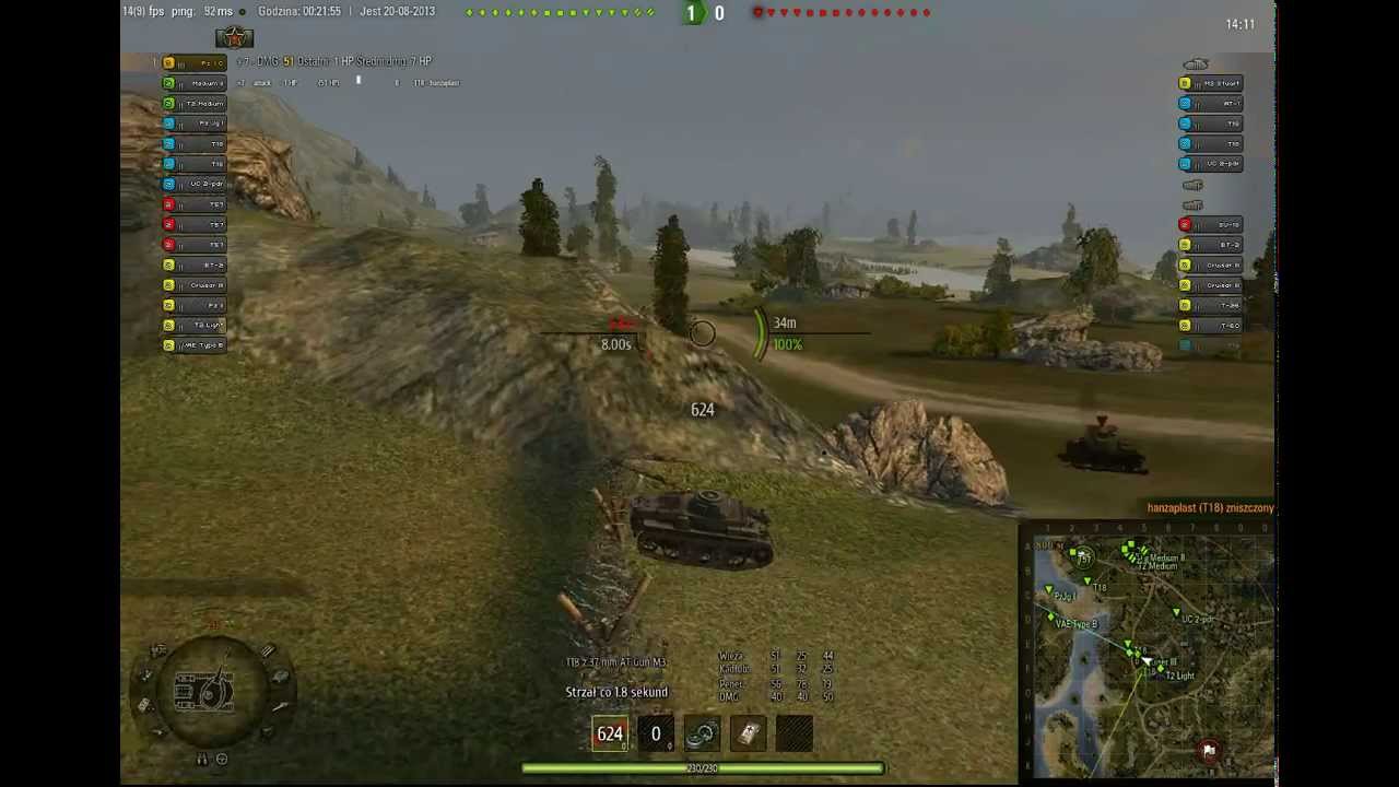 WorldOfTanks Pz1c - 11 kill